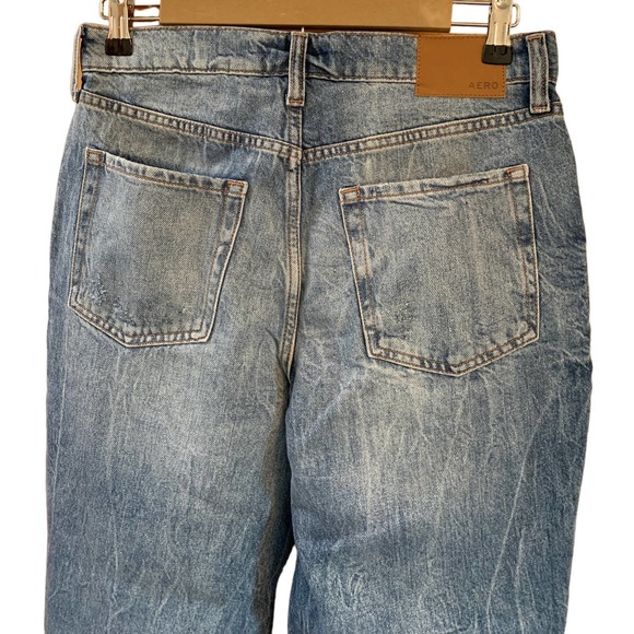 NWT Aeropostale Perfectly Distressed “Mom Jean” Size 8 R - Picture 3 of 14